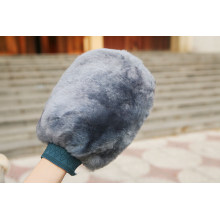 100% Natural Sheepskin Wool Car Wash Mitt